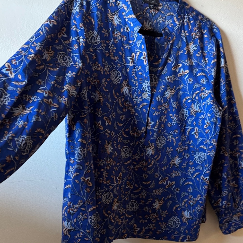 J.Jill wearever collection -Pima cotton blend -made in India-Cottagecore - Picture 2 of 10